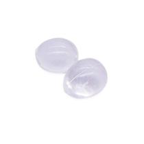 Pingente Oval Plástico Transparente 16x28mm 50pçs 140g Pingente Oval Plástico Transparente 16x28mm 50pçs 140g
