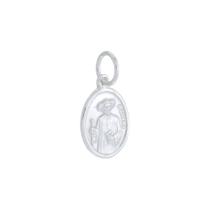 Pingente Padre Cicero Oval Prata 925 Kl Pingente Padre Cicero Oval Prata 925 Kl