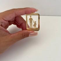 Pingente Pai com Filho Semijoia com Design Emocionante e Significado Afetivo Simonatto