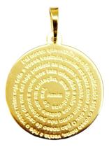 Pingente Pai Nosso Ouro 18k