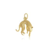 Pingente Pantera Ouro Amarelo 18kl