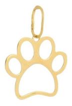 Pingente Pata De Cachorro Ouro 18k Pingente Pata De Cachorro Ouro 18k