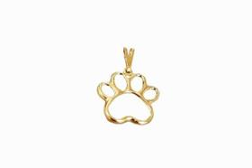 Pingente Patinha de Cachorro Folheado Ouro 18k Pingente Patinha de Cachorro Folheado Ouro 18k