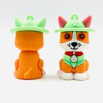 Pingente Patrulha Canina Tracker 49x31mm 1un Emborrachado Pingente Patrulha Canina Tracker 49x31mm 1un Emborrachado