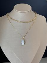 Pingente pedra bruta (ouro)- pedra da lua Pingente pedra bruta (ouro)- pedra da lua