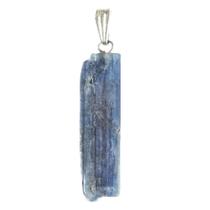 Pingente Pedra Cianita Azul Bruta São Miguel - Mandala de Luz