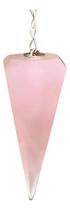 Pingente Pêndulo Quartzo Rosa Pedra Natural Souvenir Transmutação Orgonite