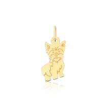 Pingente Pet Dog Yorkshire Terrier York Ouro Puro 10k Pm08 Pingente Pet Dog Yorkshire Terrier York Ouro Puro 10k Pm08