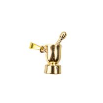 Pingente Pilão Orixás Umbanda 2,6 cm Dourado