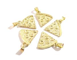 Pingente Pizza Best Friends Amigas Folheado Ouro 18k Pingente Pizza Best Friends Amigas Folheado Ouro 18k