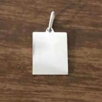 Pingente Placa Comprimento 1,5 Cm X 2 Cm Pingente Placa Comprimento 1,5 Cm X 2 Cm