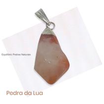 Pingente Ponta Pedra Natural Pedra Da Lua - Intuição