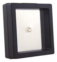 Pingente Ponto De Luz Ouro 18k 750 E Zircônia 6.0 Legítimo