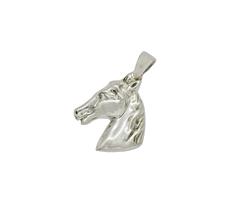 Pingente Prata 925 Cabeça Cavalo 3cm Hipismo Presente Maciço Pingente Prata 925 Cabeça Cavalo 3cm Hipismo Presente Maciço
