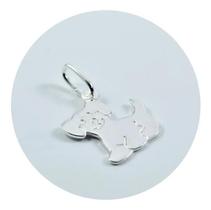 Pingente Prata 925 Cachorrinho 12X14Mm - Ponte Vecchio Joias