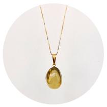Pingente Prata 925 + Ouro 18k Green Gold Natural e Legítima