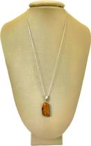 Pingente Prata 950 Olho de Tigre Polido Ponte Vecchio Joias Pingente Prata 950 Olho de Tigre Polido Ponte Vecchio Joias