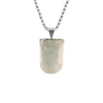 Pingente Prata Água-Marinha Medalha Verdadeira - P. Vecchio Pingente Prata Água-Marinha Medalha Verdadeira - P. Vecchio