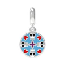 Pingente Prata Link Caveira Doreen