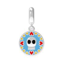 Pingente Prata Link Caveira Terri