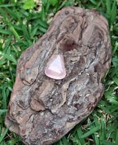 Pingente Quartzo Rosa - Signo de Gêmeos Pingente Quartzo Rosa - Signo de Gêmeos