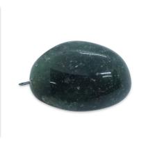 Pingente Quartzo Verde Pedra Polida do Equilíbrio Mental - Flash