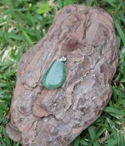 Pingente Quartzo Verde - Signo de Câncer Pingente Quartzo Verde - Signo de Câncer