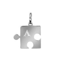 Pingente Quebra-Cabeça Coleção Personalizável Prata 925 Pingente Quebra-Cabeça Coleção Personalizável Prata 925