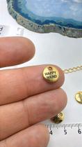 Pingente Redondo Medalha Personalizado em Ouro 18K - 100 Unidades Pingente Redondo Medalha Personalizado em Ouro 18K - 100 Unidades