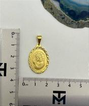 Pingente Religioso Jesus Orando em Ouro 18k - 01 Unidade