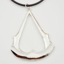Pingente Revelations Assassin's Creed Símbolo Gamer Geek Metal Cromado Cordão Ajustável Top Pingente Revelations Assassin's Creed Símbolo Gamer Geek Metal Cromado Cordão Ajustável Top