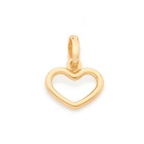 Pingente romanel amor folheado a ouro Cód. 542262