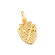 Pingente Rommanel Escudo Espada E Lança Cruzadas 542472 Pingente Rommanel Escudo Espada E Lança Cruzadas 542472