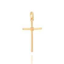 Pingente Rommanel Fol Ouro 18k Formato Cruz Lisa 540180 Pingente Rommanel Fol Ouro 18k Formato Cruz Lisa 540180
