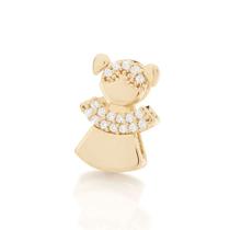 Pingente Rommanel No Formato Menina Composto Zircônia 542142 Pingente Rommanel No Formato Menina Composto Zircônia 542142