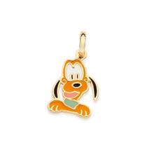 Pingente Rommanel Pluto Folheado a Ouro 542749