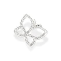 Pingente Rommanel Prata 925 Borboleta Com Zircônias 840054