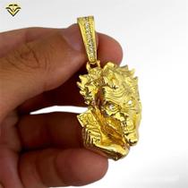 Pingente Rosto Coringa Banhado Ouro 18k Pingente Rosto Coringa Banhado Ouro 18k