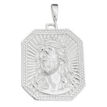 Pingente Rosto Face Jesus Cristo Prata 925 Legítima Original