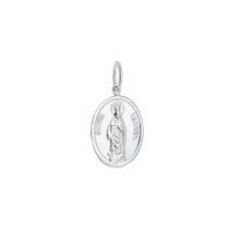 Pingente Santa Isabel Oval Modelo 02 Prata 925 Kl Pingente Santa Isabel Oval Modelo 02 Prata 925 Kl
