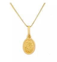 PINGENTE SANTO ANTONIO EM OURO 18K JOIA MACIÇA (cod035y)