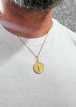 PINGENTE SÃO BENTO DUPLA FACE EM OURO 18K/750 JOIA MACIÇA - 8,50 gramas PINGENTE SÃO BENTO DUPLA FACE EM OURO 18K/750 JOIA MACIÇA - 8,50 gramas