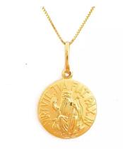 PINGENTE SÃO BENTO EM OURO 18K MODELO SENTADO DUPLA FACE (cod1g) PINGENTE SÃO BENTO EM OURO 18K MODELO SENTADO DUPLA FACE (cod1g)