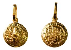 Pingente Sao Bento Mini Ouro 18k