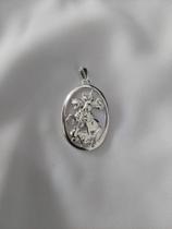 Pingente São Jorge de Prata