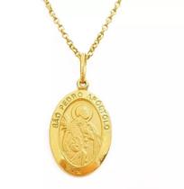Pingente São Pedro Apóstolo Em Ouro 18k