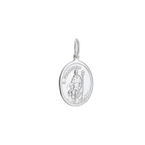 Pingente São Pelegrino Oval Modelo 02 Prata 925 Kl Pingente São Pelegrino Oval Modelo 02 Prata 925 Kl