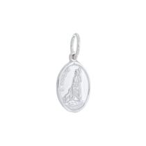 Pingente São Roque Oval Prata 925 Kl