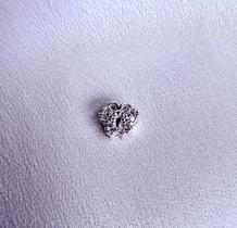 Pingente Separador Borboleta Cravejada Zircônia 7mm Pingente Separador Borboleta Cravejada Zircônia 7mm