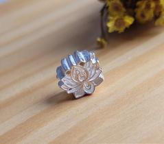 Pingente Separador Flor Lotus 11mm Pingente Separador Flor Lotus 11mm